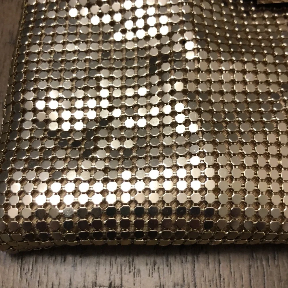 BCBGmaxazria Gold SHIMMER SHOULDER BAG/Clutch bag classy party night out